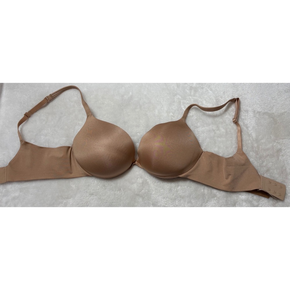 SKIMS Ultimate Push Up Plunge Bra Clay Brown BA-PLG-9214 Size 34C NWT